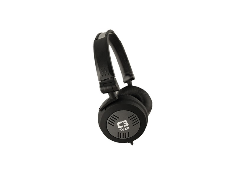 Headphone com Microfone Controle de Volume C3 Tech MI-2793RB