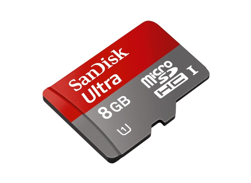 Cartão de Memória Micro SDHC-I SanDisk Ultra 8 GB SDSDQUA-008G