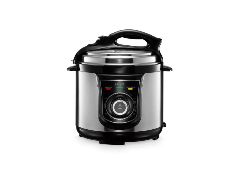 Panela de Pressão Elétrica Elgin 4 Litros 840W Inox – 127 Volts