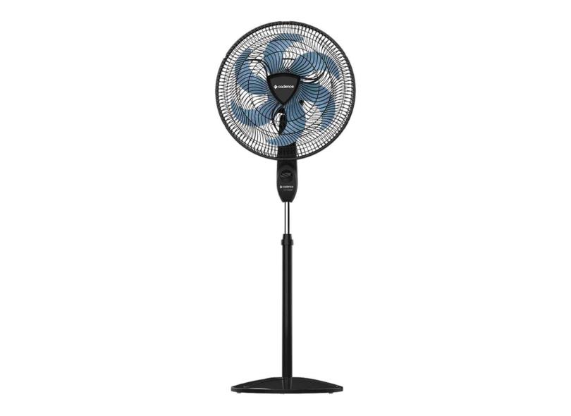Ventilador De Coluna De Chão Eros Turbo 127v Preto Cadence