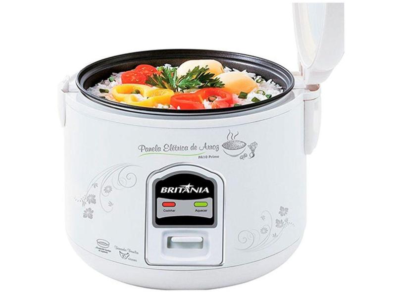 Panela Elétrica De Arroz Pa10 Britânia Branco 220V