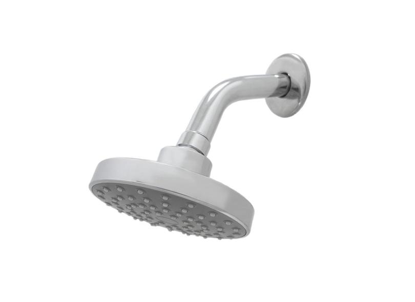 Chuveiro Ducha Redondo Articulado Gás E Solar Luxo Cromado