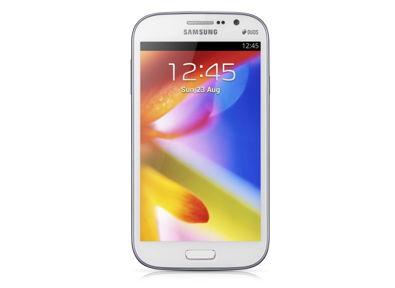 Smartphone Samsung Galaxy Grand Duos GT-I9082 8,0 Megapixels Desbloqueado 2 Chips 8 GB Android 4.1 (Jelly Bean) Wi-Fi 3G