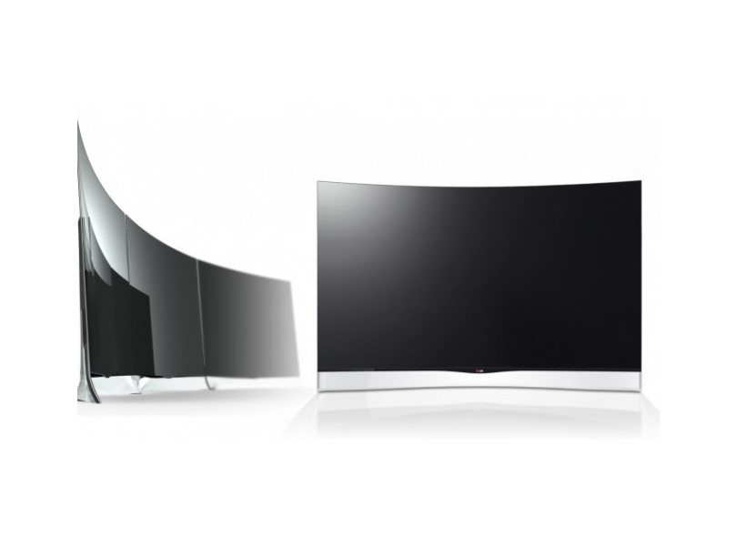TV OLED 55" Smart TV LG Curved 3D Full HD 4 HDMI Conversor Digital Integrado 55EA9800
