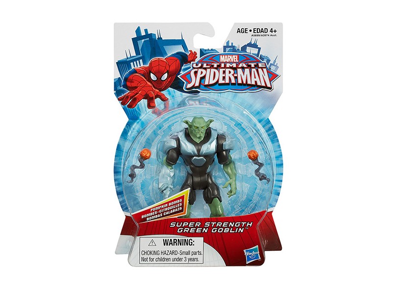 Boneco Duende Verde Ultimate Spider-Man A3974/A5699 - Hasbro