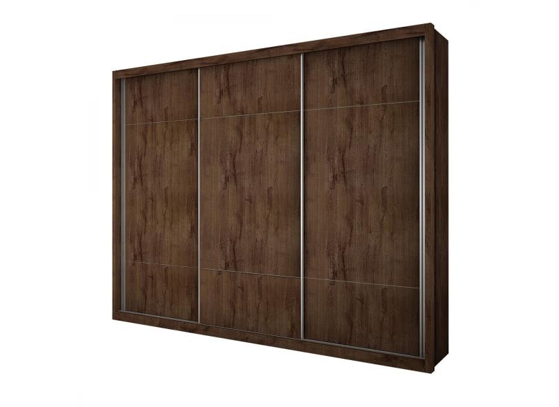 Guarda-Roupa Casal 3 Portas 3 Gavetas Elegance Novo Horizonte