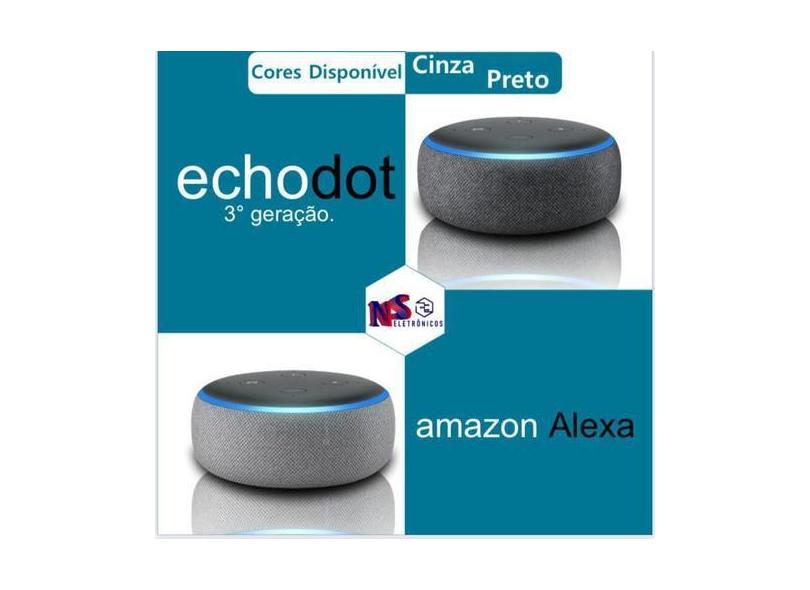 Alexa Echo Dot 3 Geraçao Preta Amazon