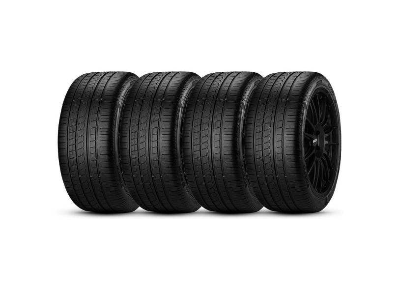 Kit 4 Pneu Pirelli Aro 19 275/45r19 108y Xl P Zero Rosso