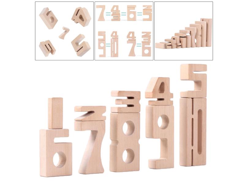 Beechwood Montessori Building Blocks Matemática Number Block Ajudas ...