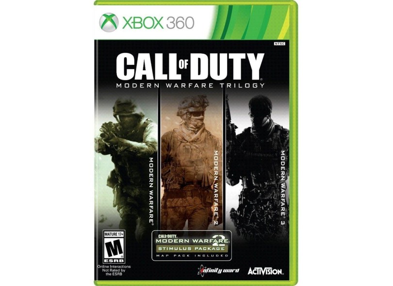 Jogos de xbox 360 call of duty