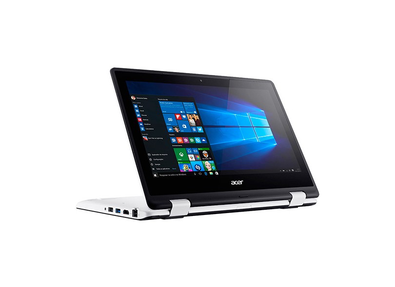Notebook Conversível Acer Aspire R Intel Pentium N3700 4 GB de RAM HD 1 TB LED 11.6 " Touchscreen Windows 10 Home R3-131T-P9JJ