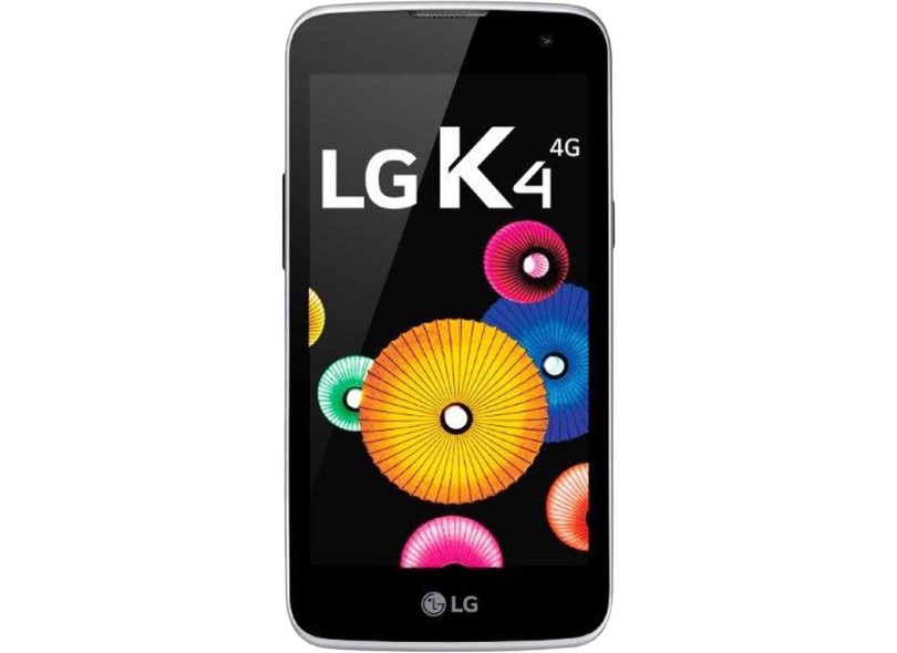 Smartphone LG K4 K130F 5,0 MP 2 Chips 8GB Android 5.1 (Lollipop) 3G 4G Wi-Fi
