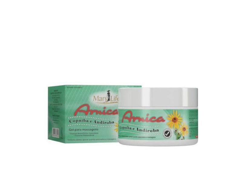 Gel Massageador Arnica Mary Life 250G (Copaíba E Andiroba)