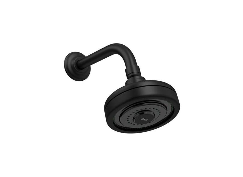 Chuveiro Deca Acqua Plus 1990.BL.STD.MT de Parede Black Matte