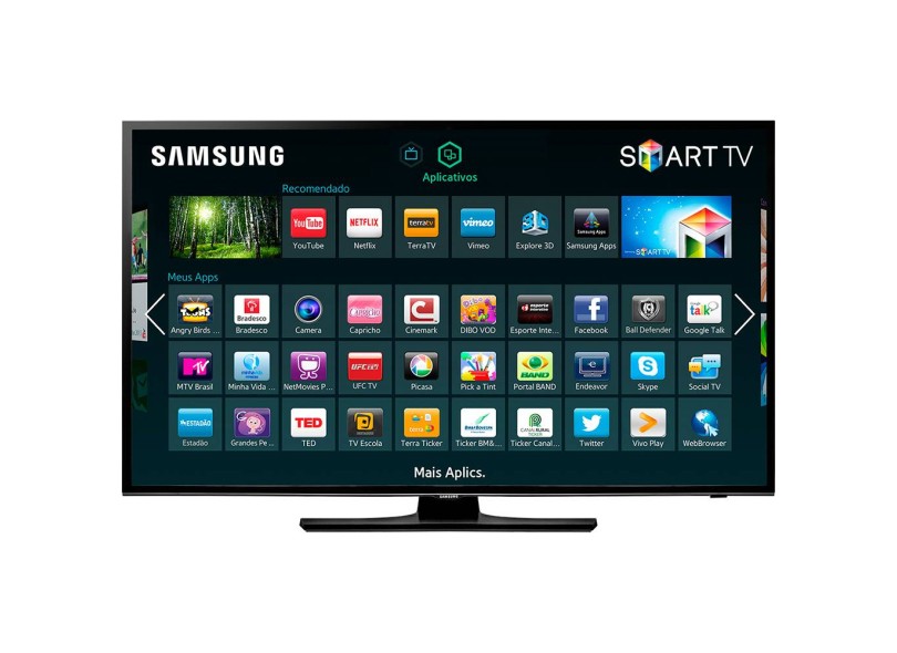 Smart TV TV LED 40" Samsung Série 5 Full HD UN40H5103 2 HDMI
