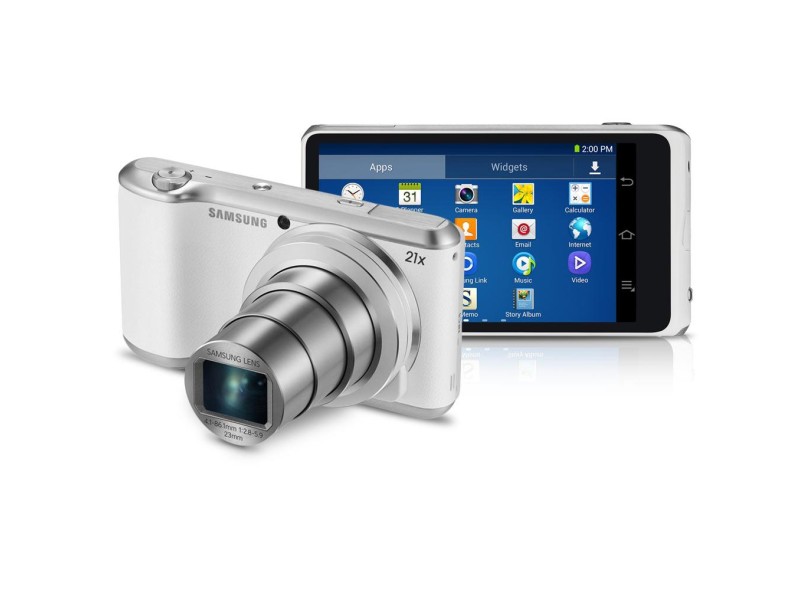 Câmera Digital Samsung Galaxy 16,3 MP Full HD GC200