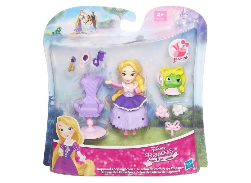 Boneca Princesas Disney Mini Princesa Rapunzel E Acessório Hasbro Hasbro