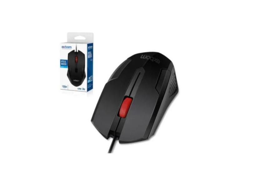 Mouse USB 1200 DPI MS-71 Exbom Preto
