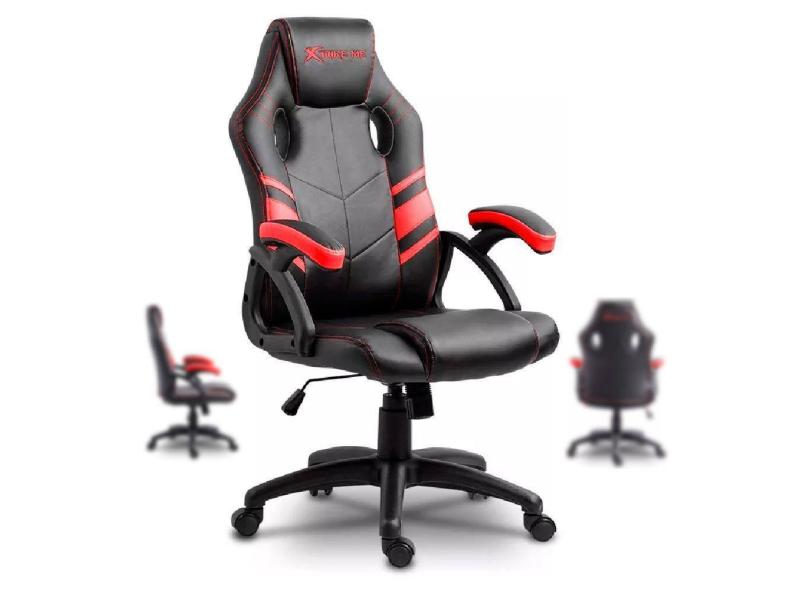 Cadeira Gamer XTRIKE ME GC-803 - Preto com Vermelho