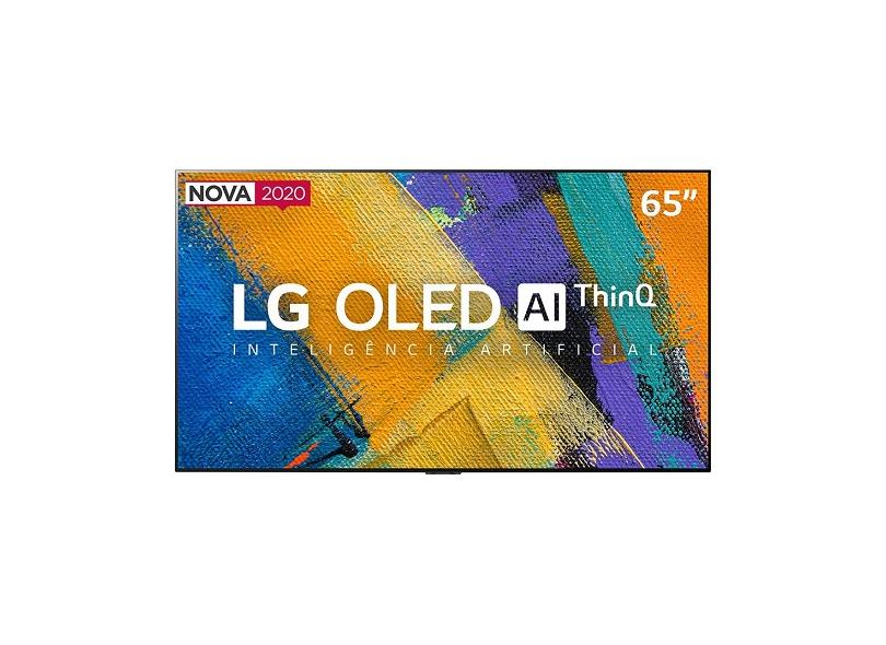 Smart TV TV OLED 65 " LG ThinQ AI 4K HDR OLED65GXPSA 4 HDMI