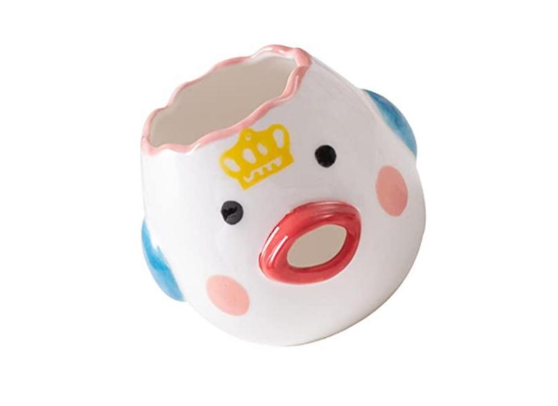 Creativo Cartoon Ceramica Uovo Tuorlo e Uovo Bianco Separatore Uovo Opeaner Semplice e Pratica Piccolo Stile Carino Cartoon Separazione Automatica Cottura Assistente Utensili da Cucina N9000 Iii