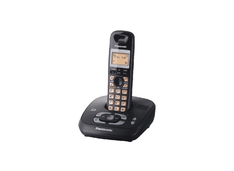 Telefone sem fio Panasonic KX-TG4021LBT com Secretária e Identificador