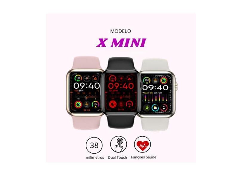Relógio Smartwatch Watch X Mini Série 10 Amoled NFC/GPS - Microwear, P
