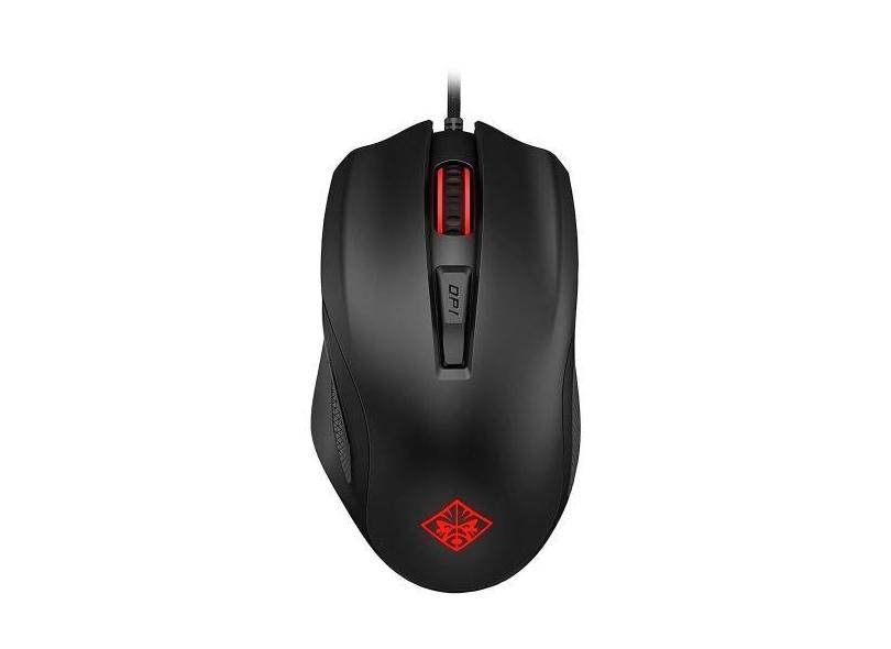 Mouse Gamer HP Omen 600 USB com Fio - Preto