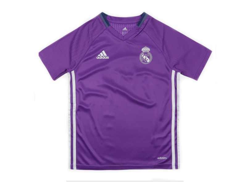 Camisa Treino infantil Real Madrid 2016/17 Adidas