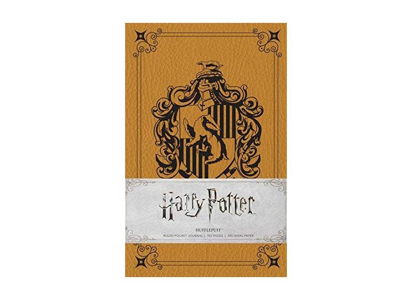 Harry Potter Hufflepuff Pocket Ruled Journal - Insight Editions, - 9781683830337