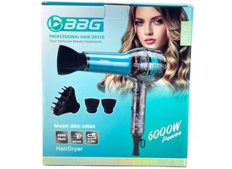 Secador De Cabelo Top Quente 6000W