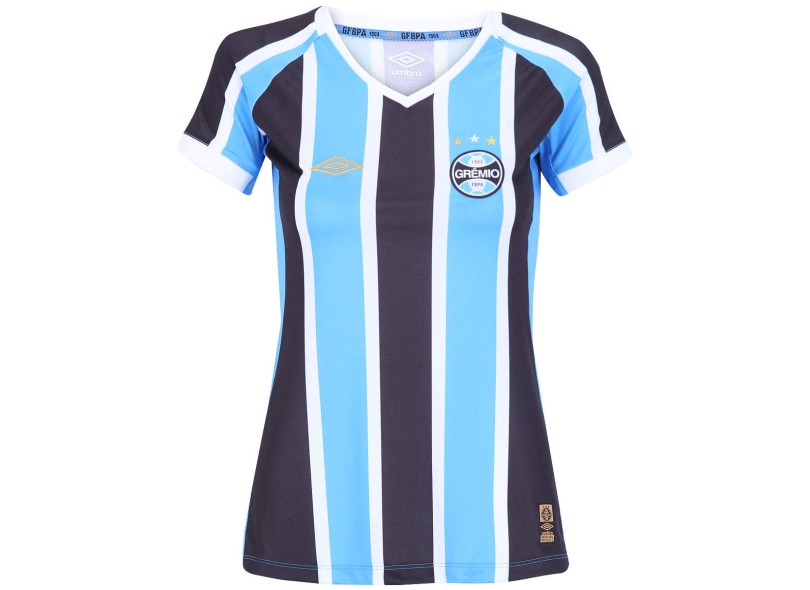 Camisa Jogo Grêmio I 2015 Feminina sem Número Umbro