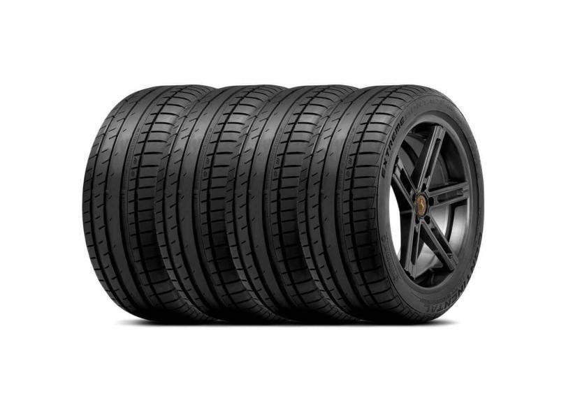 Kit 4 Pneu Continental Aro 17 215/55r17 94v Extremecontact D