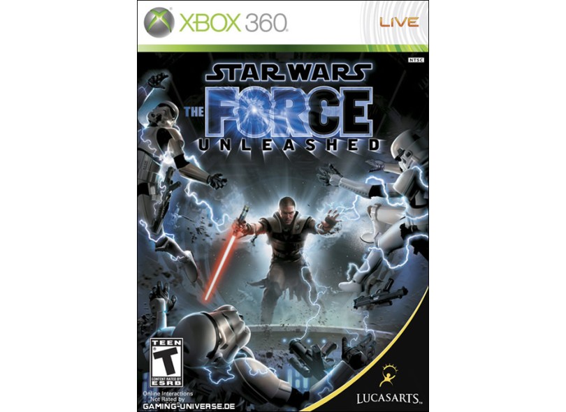 Jogo Star Wars The Force Unleashed LucasArts Xbox 360