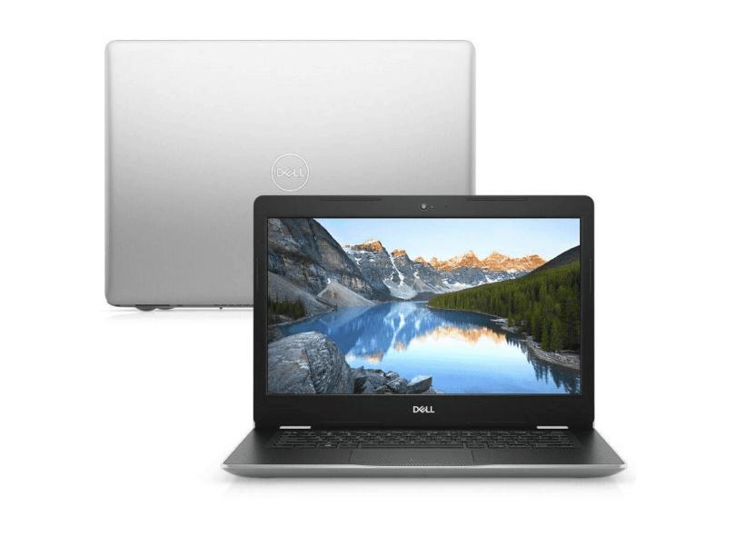 Notebook Dell Inspiron 3000 Intel Core i3 7020U 7ª Geração 4 GB de RAM 128.0 GB 14 " Linux i14-3481-D20