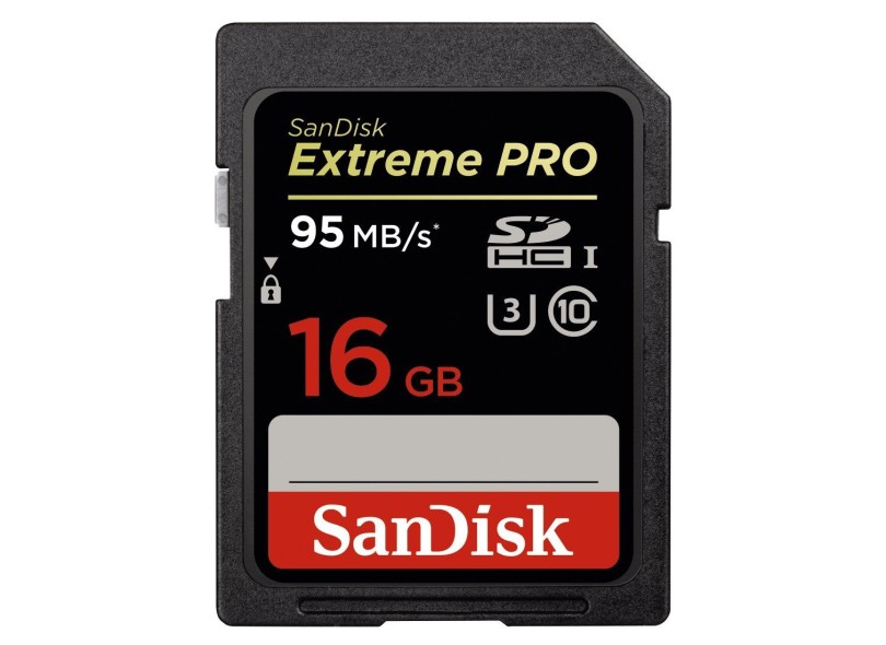 Cartão de Memória SDHC SanDisk Extreme Pro 16 GB SDSDXPA-016G-X46