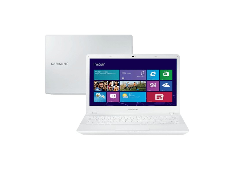 Notebook Samsung ATIV Book 2 Intel Celeron 1007U 4GB de RAM HD 500 GB LED 14" Windows 8 270E4E