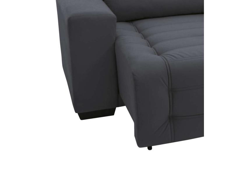 Sofá 3 lugares Retrátil Reclinável Suede Blenda I Mobly