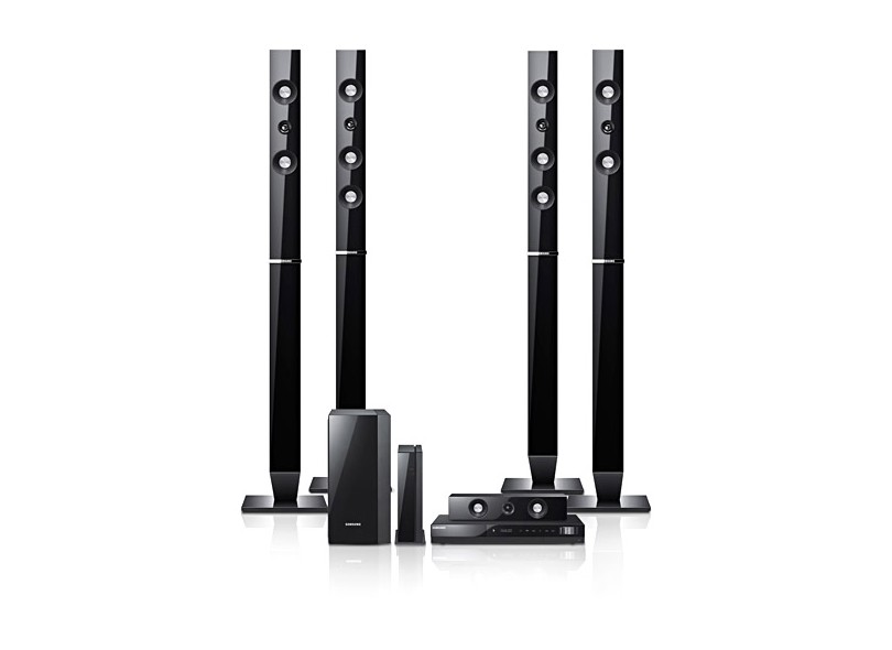 Home Theater Samsung 5.1 Canais HTC655W com o Melhor Preço é no Zoom