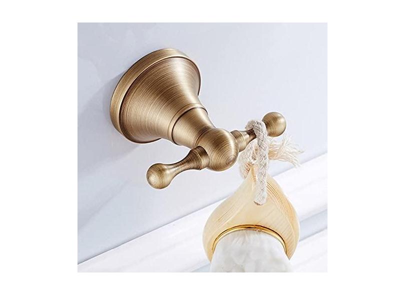 Acessórios de banheiro em bronze, conjunto de hardware, secador de cabelo, rack, toalha, prateleira, chuveiro, saboneteira, escova de vaso sanitário, gancho de robe