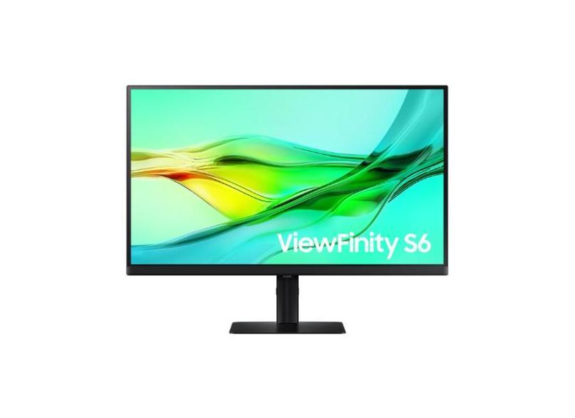 Monitor Samsung 27 Viewfinity S6 Qhd, Hdr10 Preto LS27D600UALX