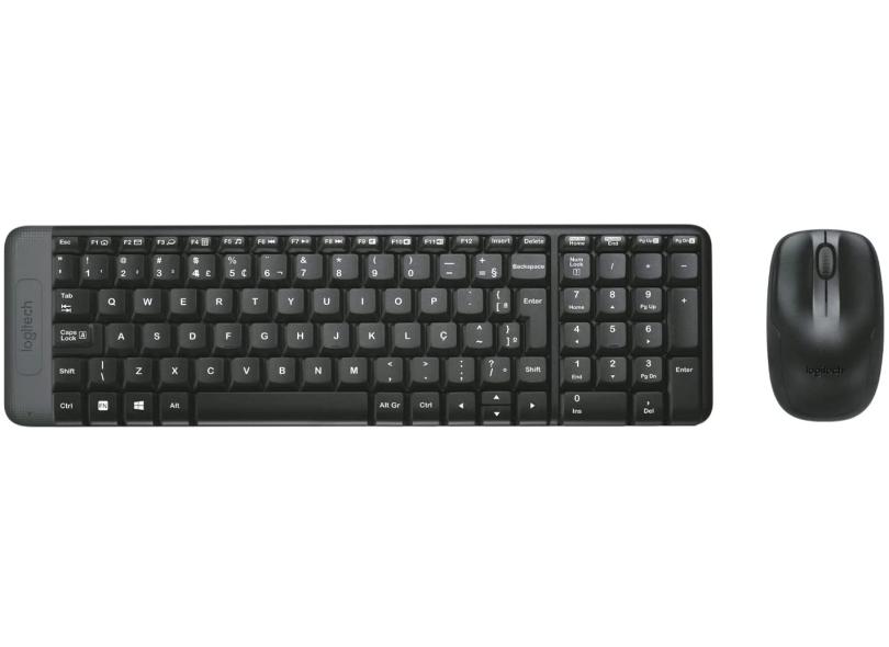 Kit Teclado E Mouse Sem Fio Logitech Mk235 Cinza - Kit Teclado e Mouse -  Magazine Luiza