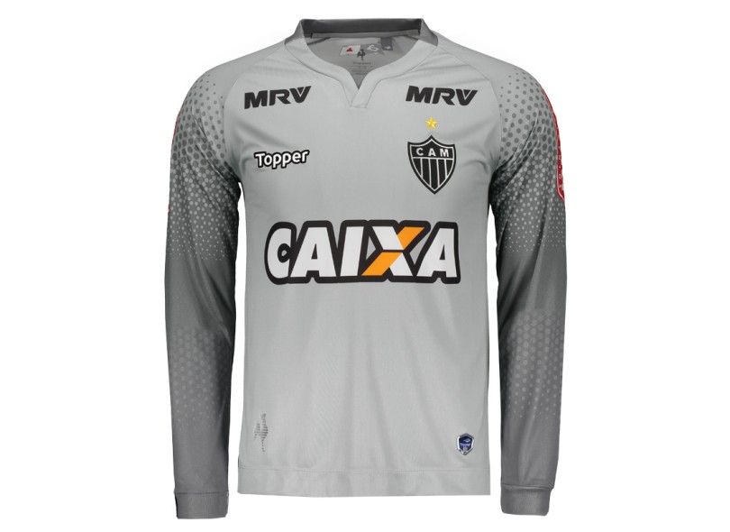 Camisa Goleiro Atlético Mineiro 2017/18 com Número Topper