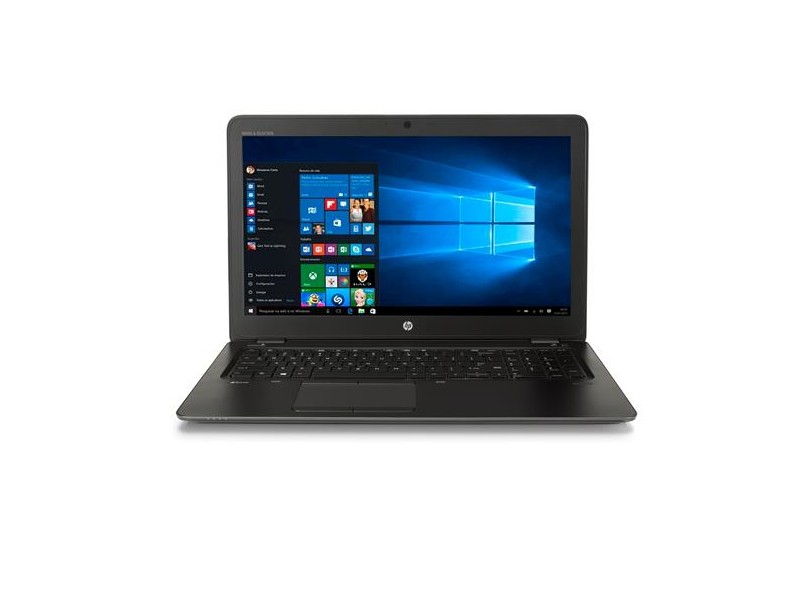 Notebook HP Intel Core i7 7500U 7ª Geração 8 GB de RAM 256 GB 15.6 " Windows 10 ZBook G4