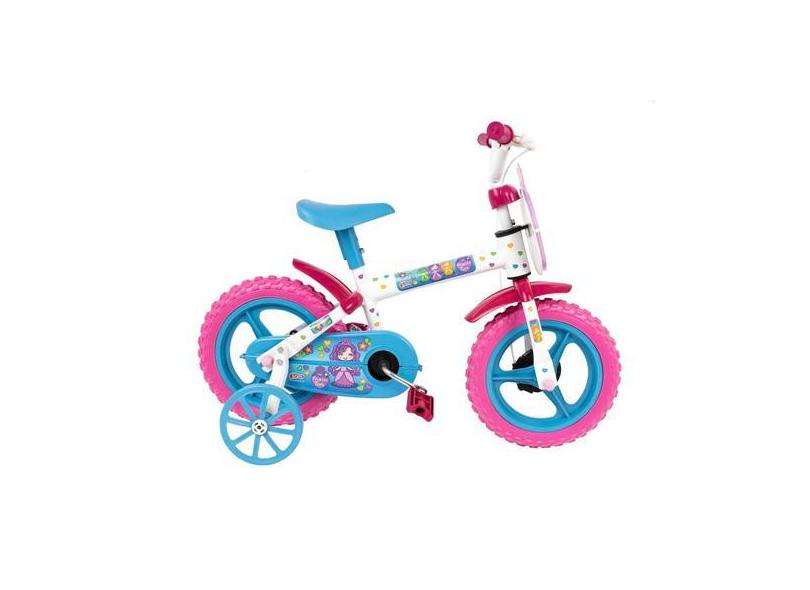Bicicleta Aro 12 Infantil Princesa Tiara Styll Rosa Para Menina - Styl