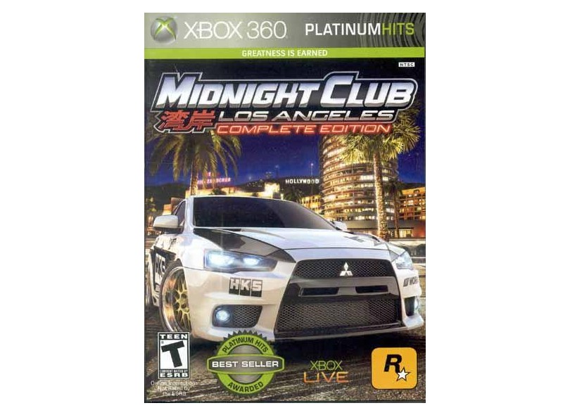 Jogo Midnight Club Los Angeles Complete Edition Rockstar Xbox 360