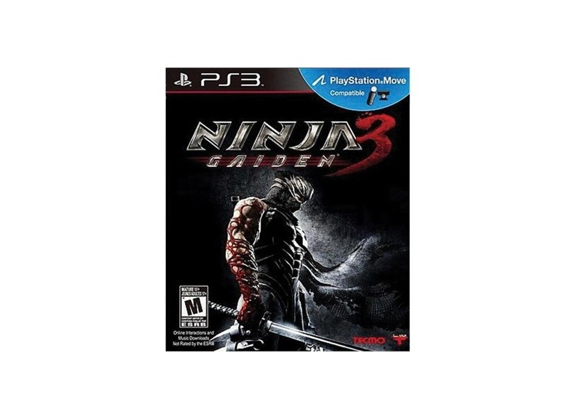 Jogo Ninja Gaiden 3 Tecmo PlayStation 3