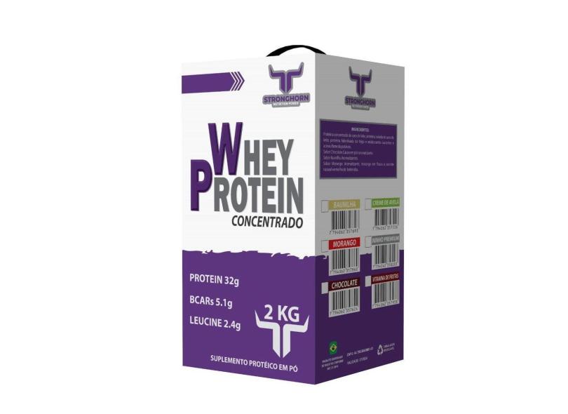 Whey Protein Concentrado e Isolado 2Kg - Stronghorn Nutrition Power-Unissex