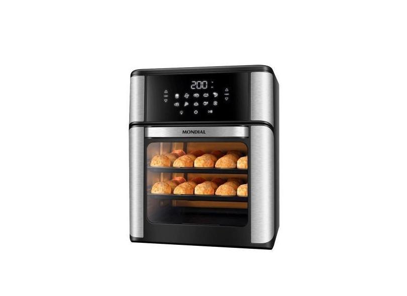 Fritadeira Air Fryer Mondial AFON-12L-BI  12 Litros, Revestimento Anti