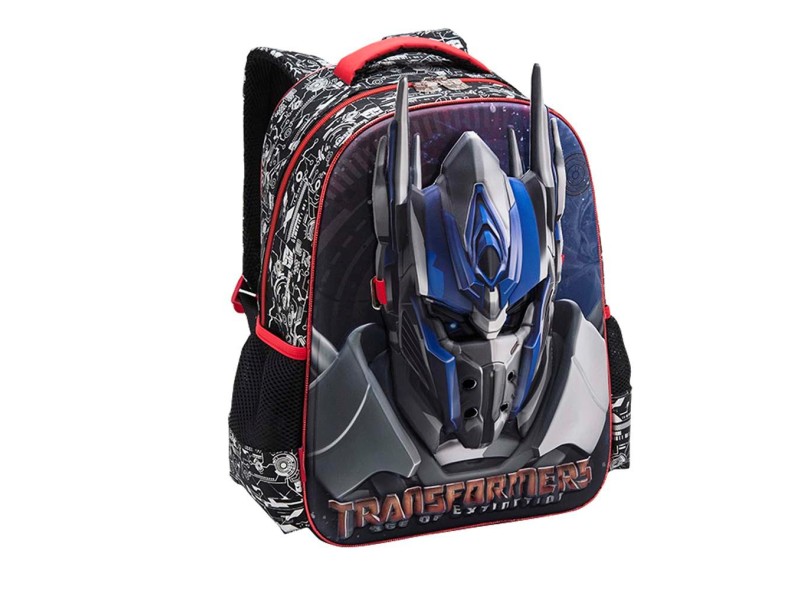 Mochila Escolar Pacific Transformers Battle Optimus Prime 933E04